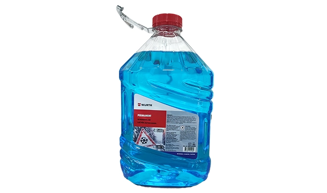 Ujë për auto-xhama-dimër